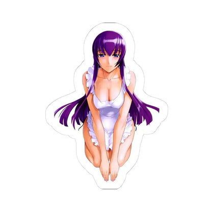 Highschool Of The Dead Busujima Saeko 2 (Anime/Ecchi) STICKER Vinyl Kiss-Cut Decal 4 Inch White - The Sticker Space