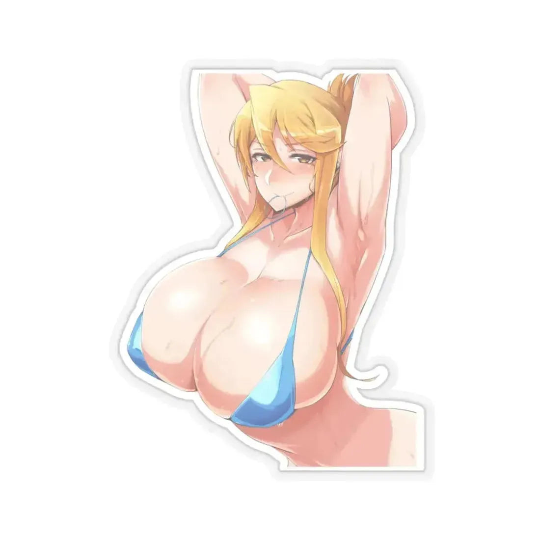 Highschool Of The Dead Marikawa Shizuka 5 (Anime/Ecchi) STICKER Vinyl Kiss-Cut Decal 6 Inch Transparent - The Sticker Space