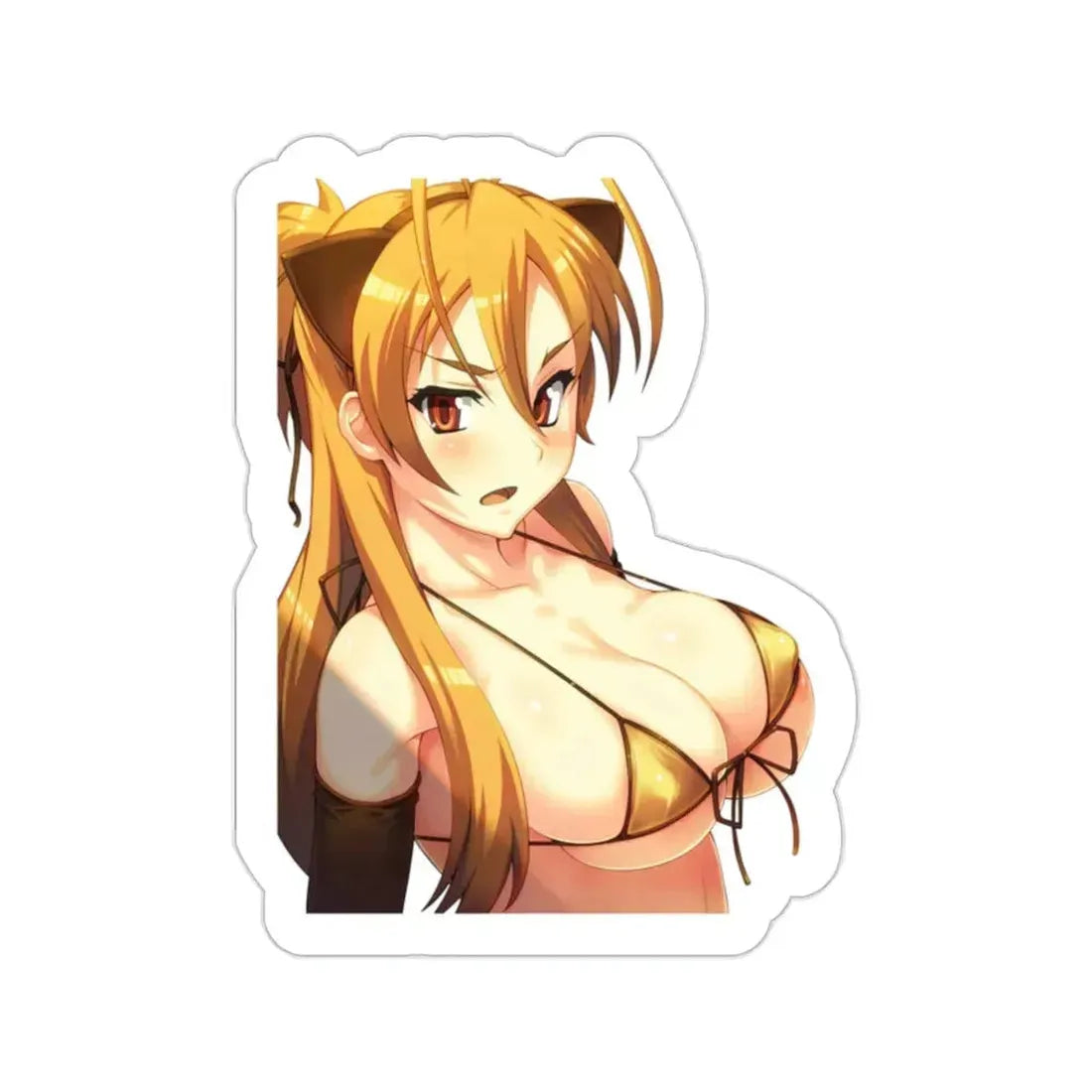 Highschool Of The Dead - Rei Miyamoto (Anime/Ecchi/Waifu) STICKER Vinyl Die-Cut Decal 2 Inch - The Sticker Space