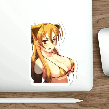 Highschool Of The Dead - Rei Miyamoto (Anime/Ecchi/Waifu) STICKER Vinyl Die-Cut Decal - The Sticker Space