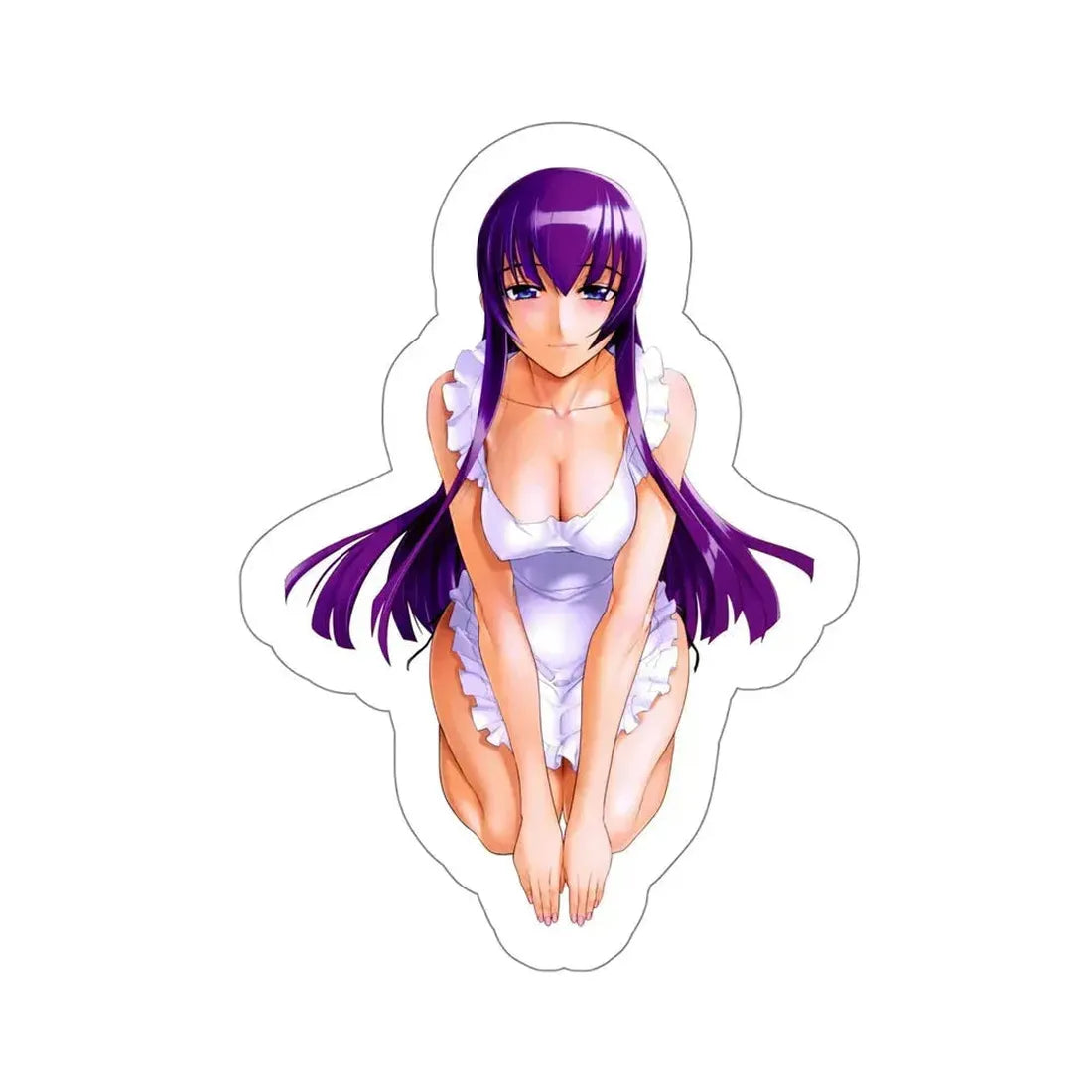 Highschool Of The Dead - Saeko Busujima v2 (Anime/Ecchi/Waifu) STICKER Vinyl Die-Cut Decal 5 Inch - The Sticker Space