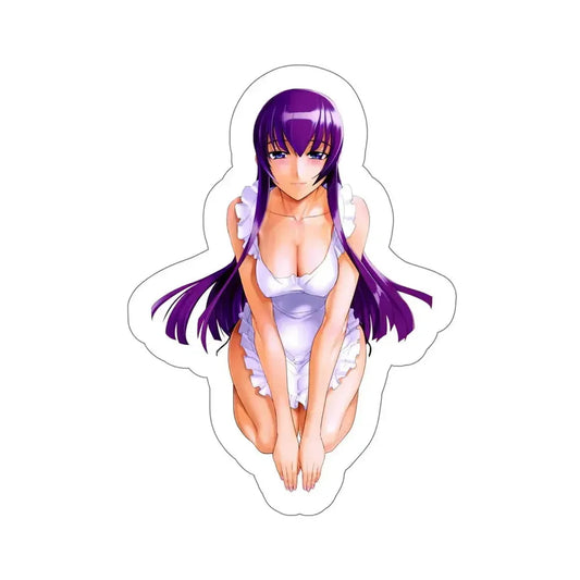 Highschool Of The Dead - Saeko Busujima v2 (Anime/Ecchi/Waifu) STICKER Vinyl Die-Cut Decal 6 Inch - The Sticker Space