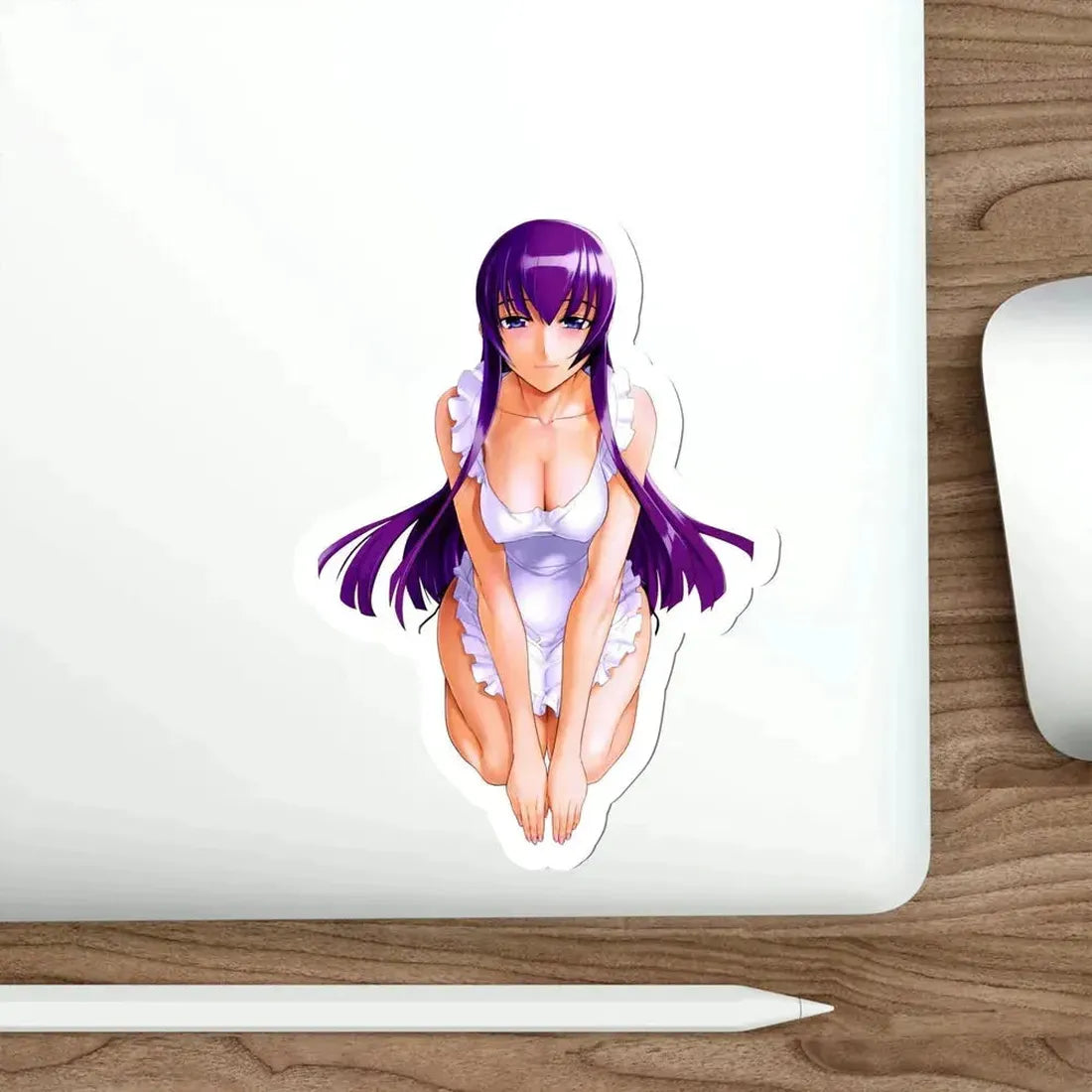 Highschool Of The Dead - Saeko Busujima v2 (Anime/Ecchi/Waifu) STICKER Vinyl Die-Cut Decal - The Sticker Space