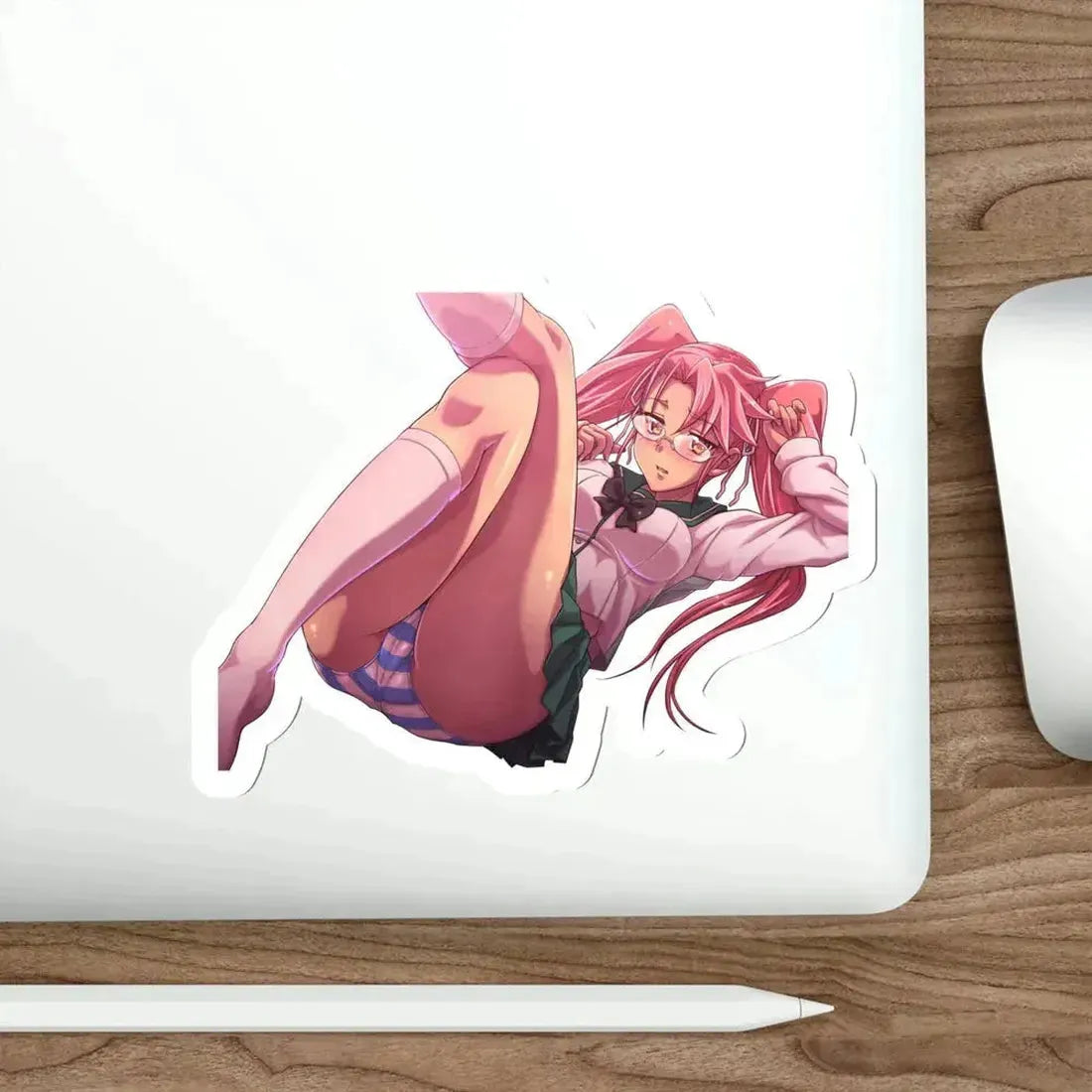 Highschool Of The Dead - Saya Takagi v3 (Anime/Ecchi/Waifu) STICKER Vinyl Die-Cut Decal - The Sticker Space