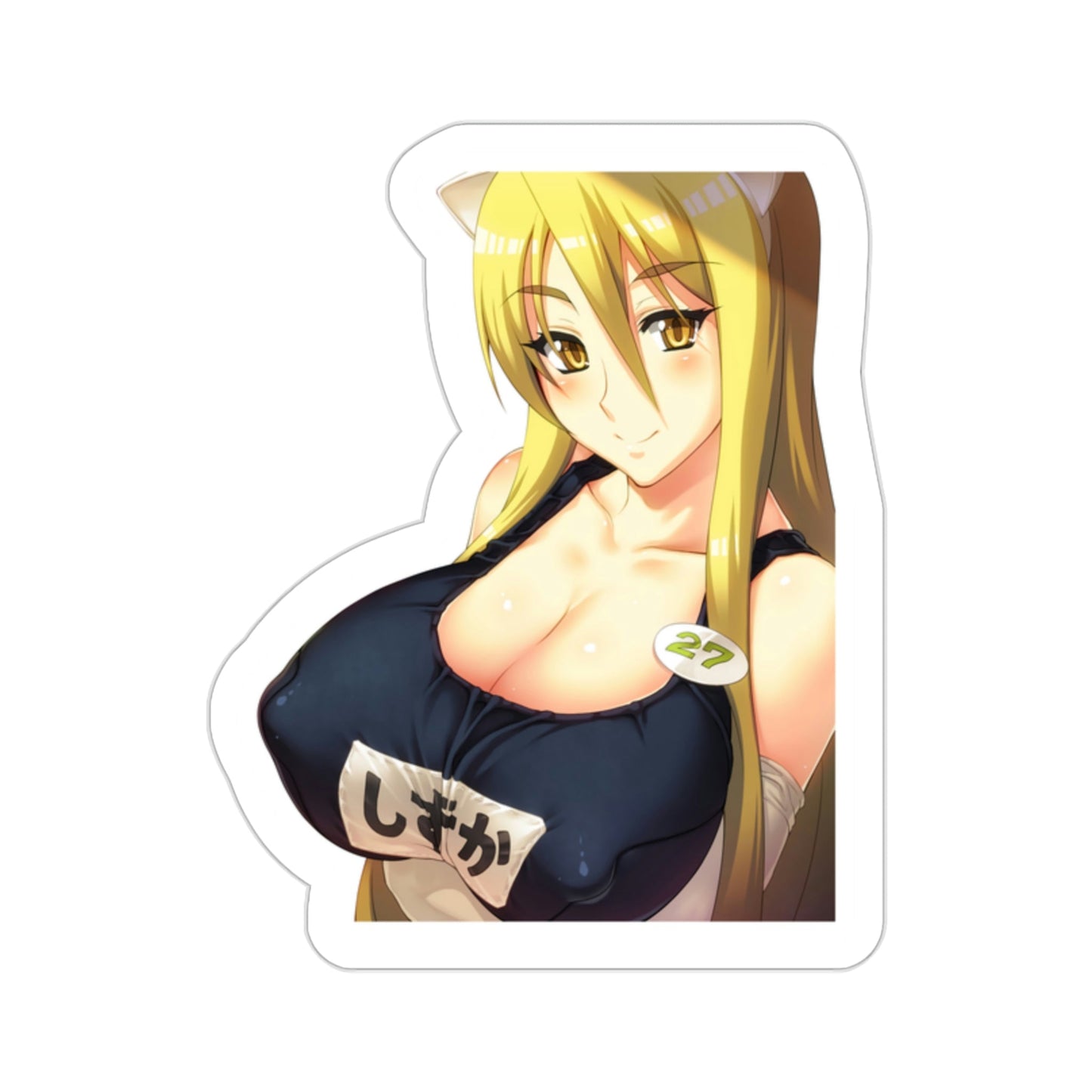 Highschool Of The Dead - Shizuka Marikawa (Anime/Ecchi/Waifu) STICKER Vinyl Die-Cut Decal-2 Inch-The Sticker Space