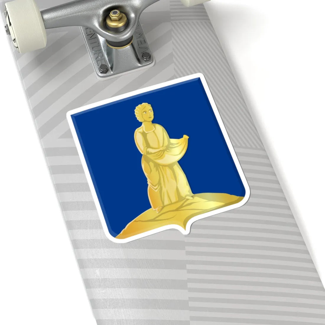 Hillegersberg wapen (Netherlands) (Coat of Arms) STICKER Vinyl Kiss-Cut Decal - The Sticker Space