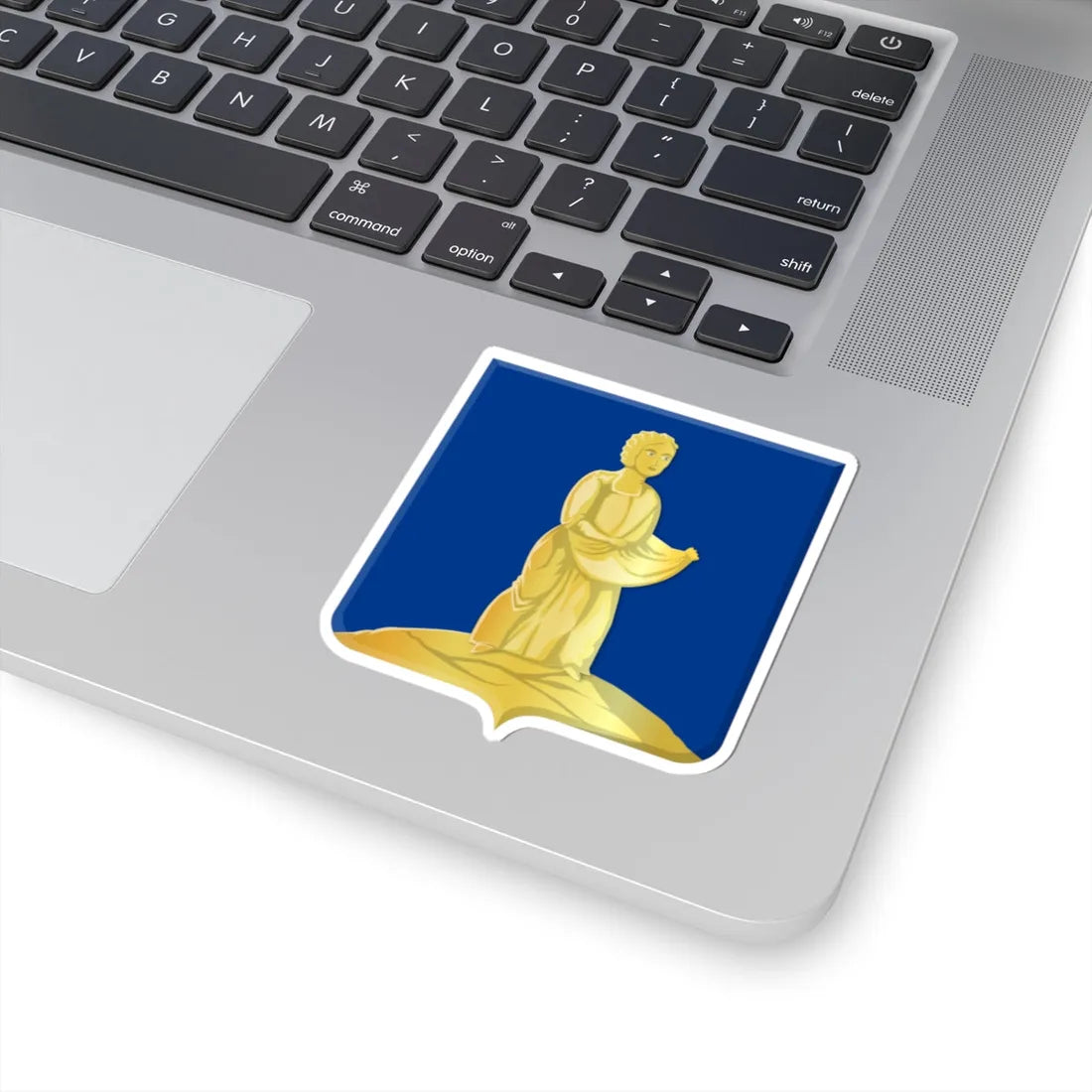 Hillegersberg wapen (Netherlands) (Coat of Arms) STICKER Vinyl Kiss-Cut Decal - The Sticker Space