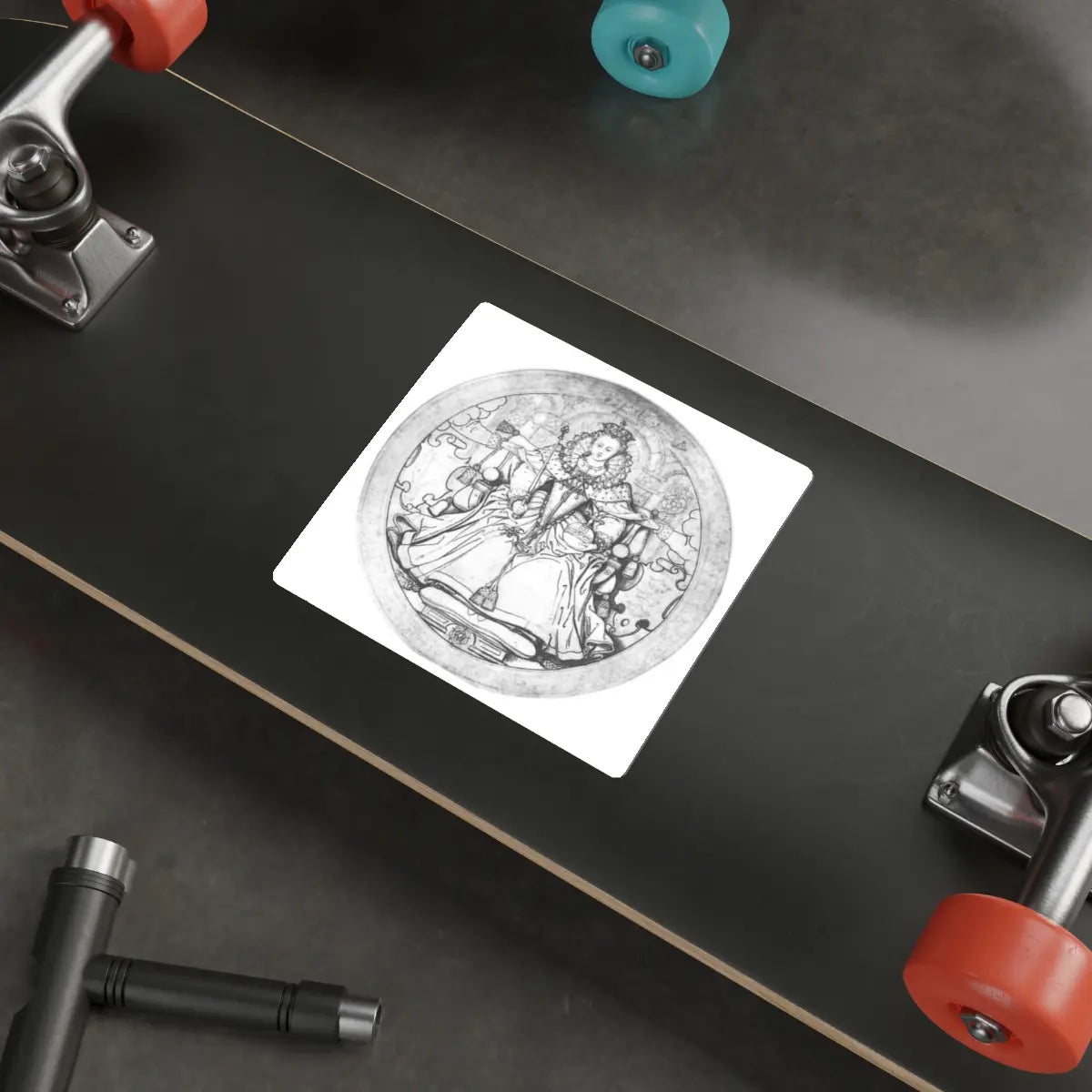SKU:29481877583177004705 Sticker types:White Shape:Die-Cut Sizes:5" × 5"