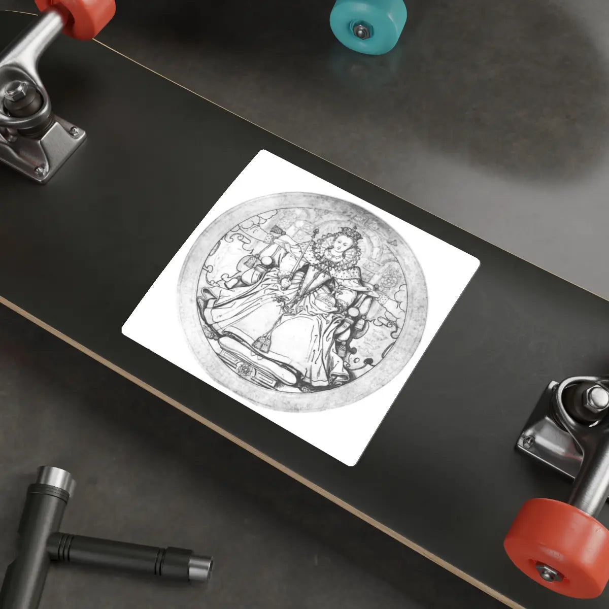 SKU:91266487245091992157 Sticker types:White Shape:Die-Cut Sizes:6" × 6"