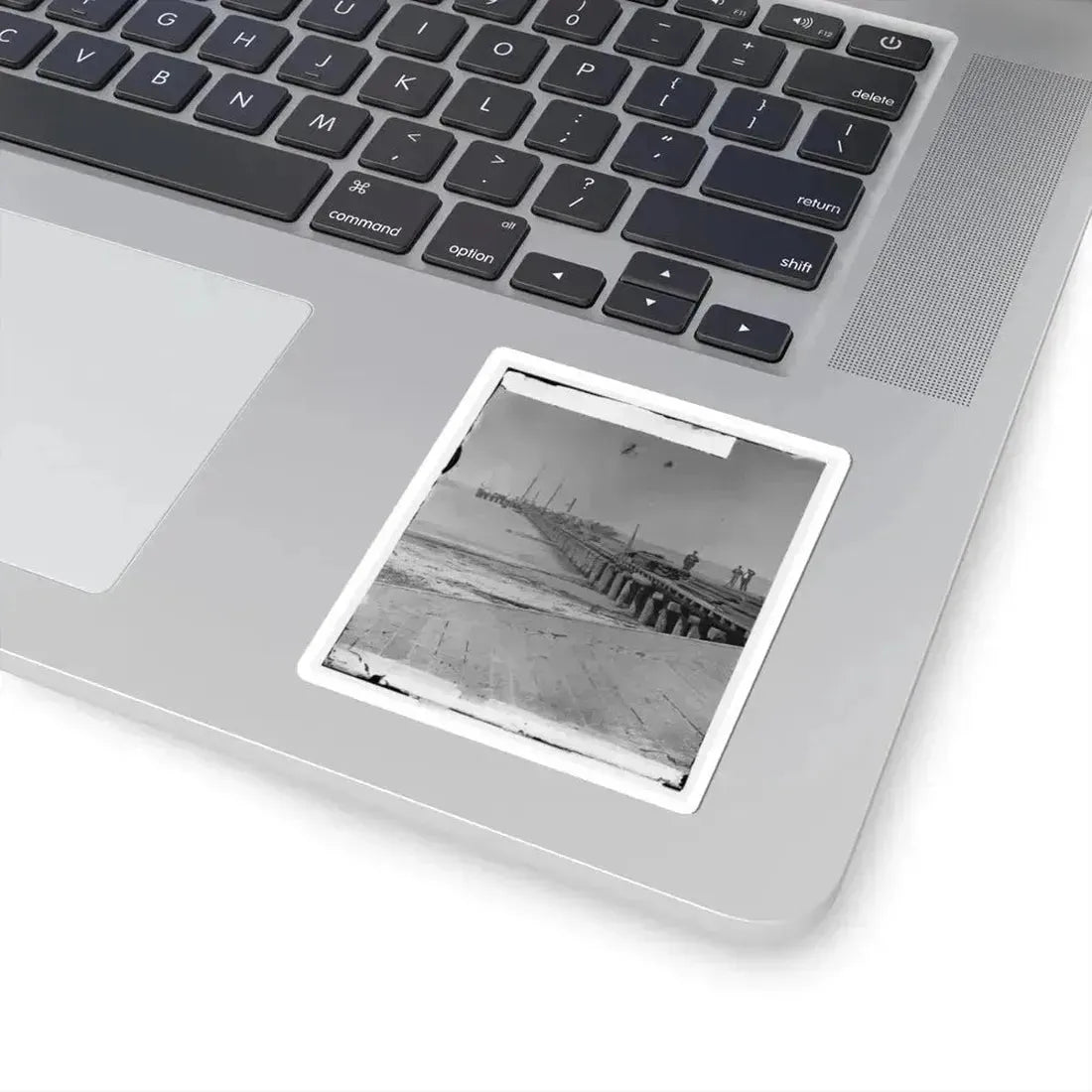 Hilton Head, S.C. Dock Built by Federal Troops (U.S. Civil War) STICKER Vinyl Kiss-Cut Decal - The Sticker Space