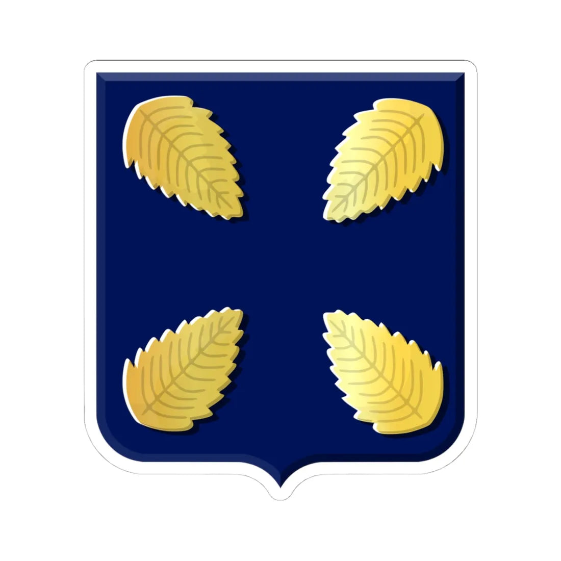Hilversum wapen HRvA (Netherlands) (Coat of Arms) STICKER Vinyl Kiss-Cut Decal - The Sticker Space