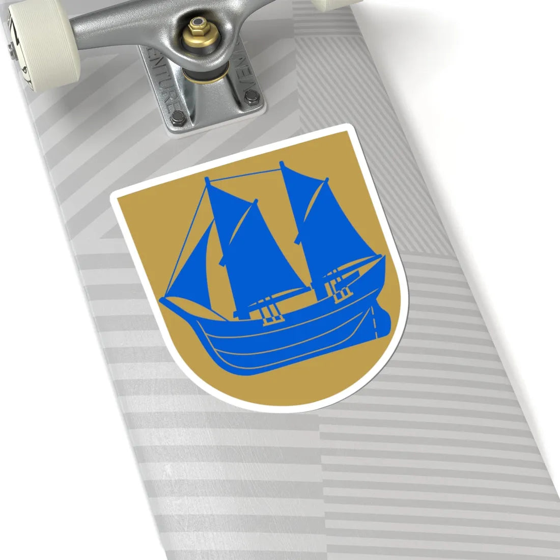 Himanka.vaakuna (Finland) (Coat of Arms) STICKER Vinyl Kiss-Cut Decal - The Sticker Space