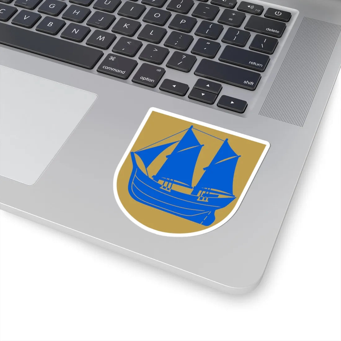Himanka.vaakuna (Finland) (Coat of Arms) STICKER Vinyl Kiss-Cut Decal - The Sticker Space