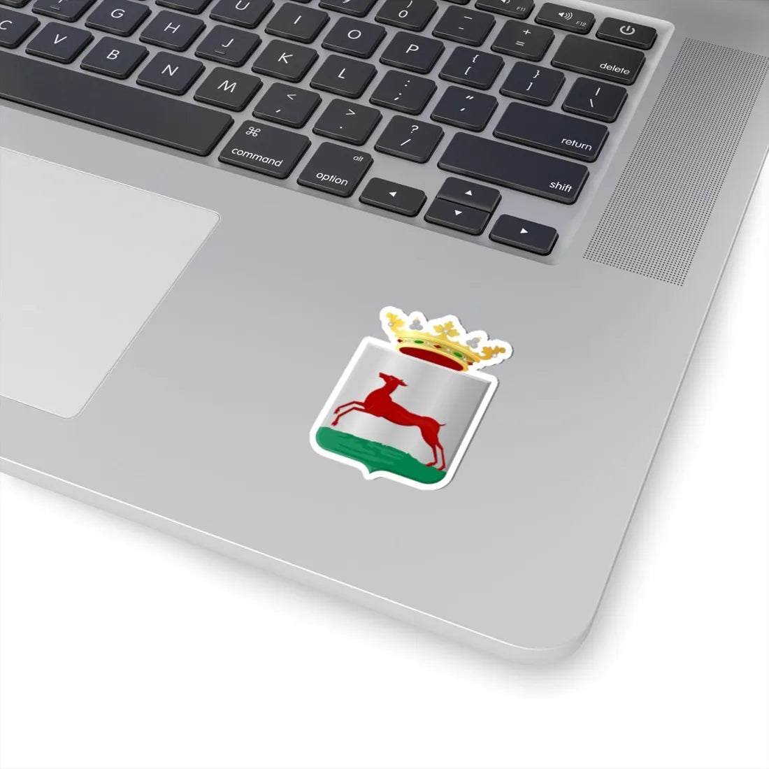 Hindeloopen wapen (Netherlands) (Coat of Arms) STICKER Vinyl Kiss-Cut Decal - The Sticker Space