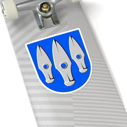 Hinnerjoki.vaakuna (Finland) (Coat of Arms) STICKER Vinyl Kiss-Cut Decal - The Sticker Space
