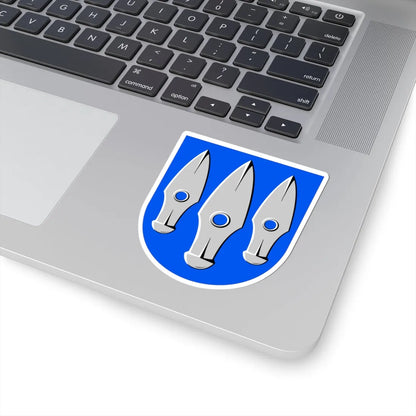 Hinnerjoki.vaakuna (Finland) (Coat of Arms) STICKER Vinyl Kiss-Cut Decal - The Sticker Space