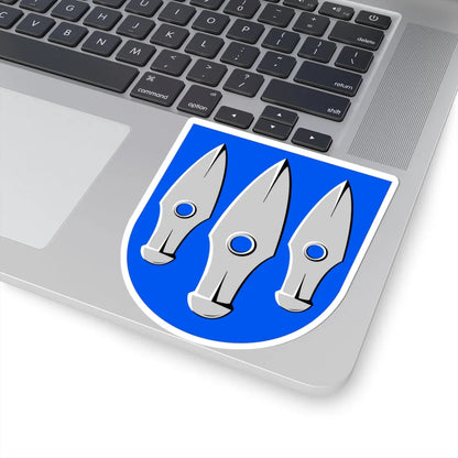 Hinnerjoki.vaakuna (Finland) (Coat of Arms) STICKER Vinyl Kiss-Cut Decal - The Sticker Space