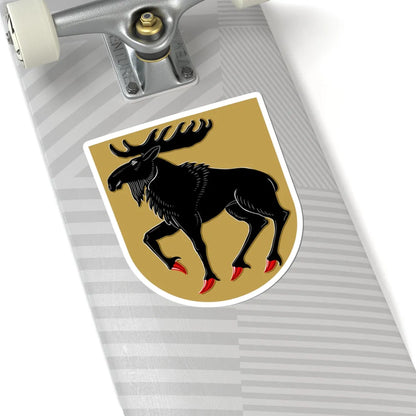 Hirvensalmi.vaakuna (Finland) (Coat of Arms) STICKER Vinyl Kiss-Cut Decal - The Sticker Space