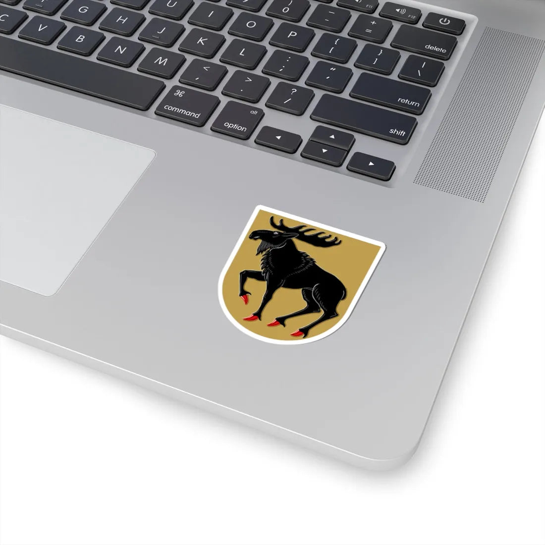 Hirvensalmi.vaakuna (Finland) (Coat of Arms) STICKER Vinyl Kiss-Cut Decal - The Sticker Space