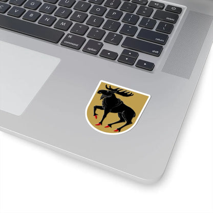 Hirvensalmi.vaakuna (Finland) (Coat of Arms) STICKER Vinyl Kiss-Cut Decal - The Sticker Space