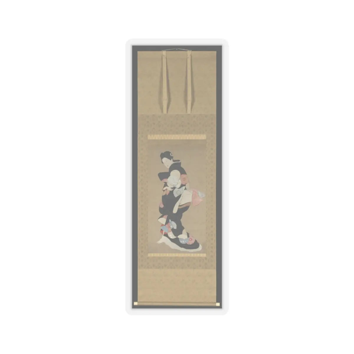 Hishikawa Moronobu 菱川師宣 - Dancer - unknown v2 - STICKER Vinyl Kiss-Cut Decal