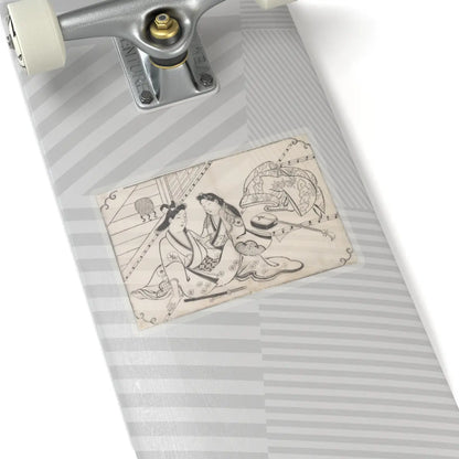 SKU:TSS-STICK-HSHMRN-6X6-49 Sizes:6" × 6" Types:Transparent