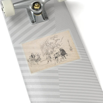 SKU:TSS-STICK-HSHMRN-6X6-51 Sizes:6" × 6" Types:Transparent