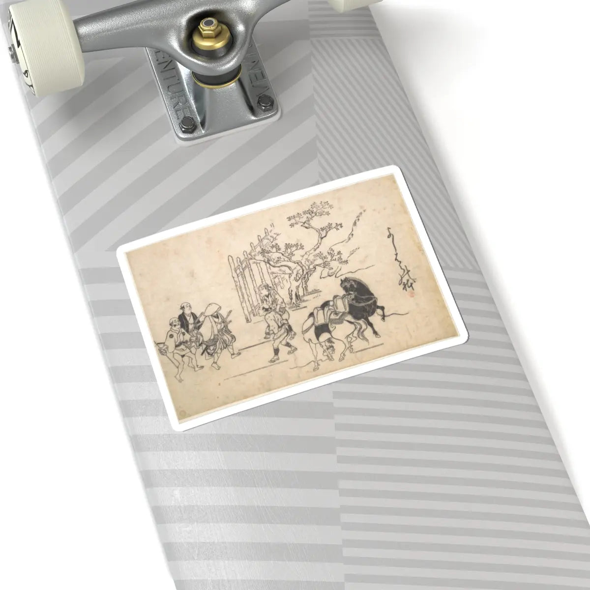 SKU:TSS-STICK-HSHMRN-6X6-52 Sizes:6" × 6" Types:White