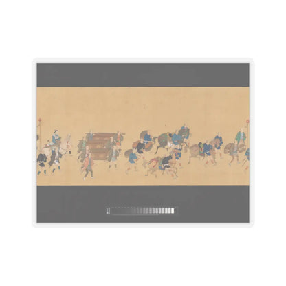 Hishikawa School - Daimyo Procession to Edo - ca. 1700 v11 - STICKER Vinyl Kiss-Cut Decal