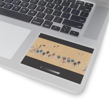 Hishikawa School - Daimyo Procession to Edo - ca. 1700 v8 - STICKER Vinyl Kiss-Cut Decal