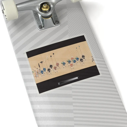 Hishikawa School - Daimyo Procession to Edo - ca. 1700 v8 - STICKER Vinyl Kiss-Cut Decal