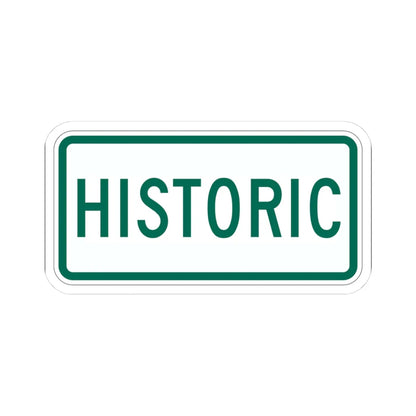 Historic plate Vermont (Vermont) (Road Sign) STICKER Vinyl Kiss-Cut Decal 3 Inch White - The Sticker Space