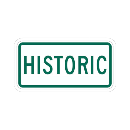Historic plate Vermont (Vermont) (Road Sign) STICKER Vinyl Kiss-Cut Decal 4 Inch White - The Sticker Space