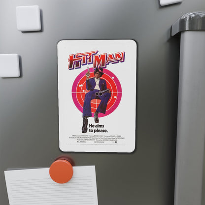 HIT MAN 1972 Movie Poster - Die-Cut Magnet-The Sticker Space