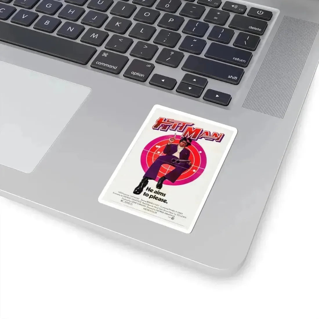 Hit Man 1972 Movie Poster - STICKER Vinyl Kiss-Cut Decal - The Sticker Space