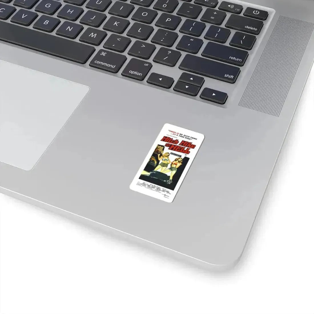 HITCH HIKE TO HELL 1977 Movie Poster - STICKER Vinyl Kiss-Cut Decal - The Sticker Space