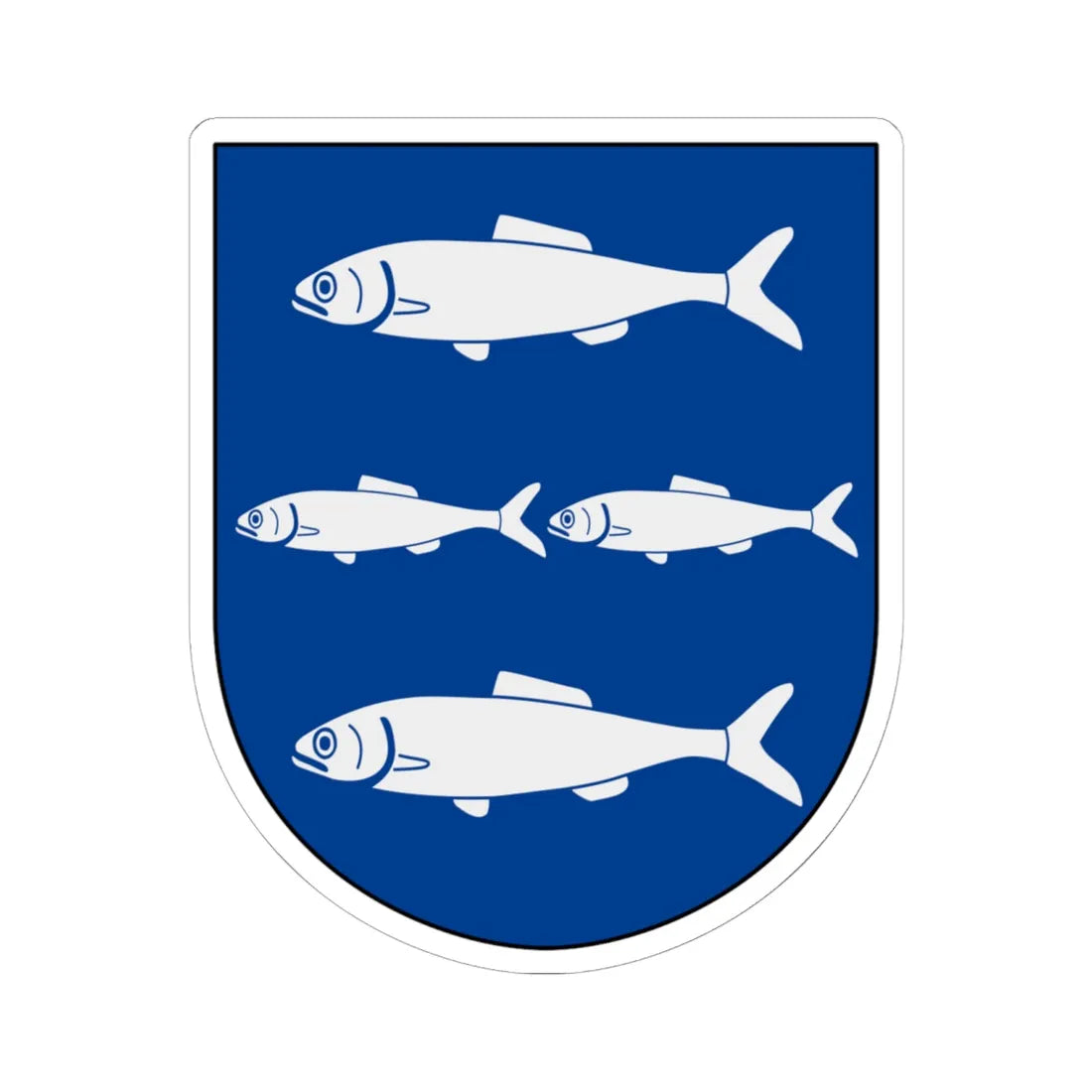 Hållnäs vapen (Sweden) (Coat of Arms) STICKER Vinyl Kiss-Cut Decal - The Sticker Space