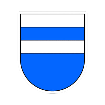 Hlohovec CoA (Slovakia) (Coat of Arms) STICKER Vinyl Kiss-Cut Decal 2 Inch White - The Sticker Space