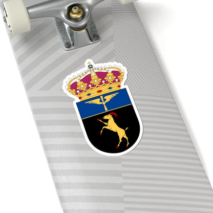 Hälsinge flygflottilj vapen (Sweden) (Coat of Arms) STICKER Vinyl Kiss-Cut Decal - The Sticker Space