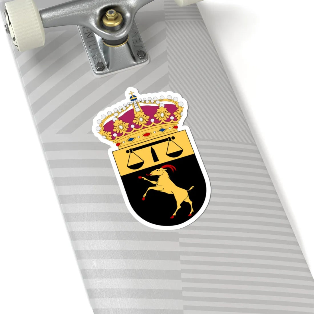 Hälsinglands tingsrätt vapen (Sweden) (Coat of Arms) STICKER Vinyl Kiss-Cut Decal - The Sticker Space