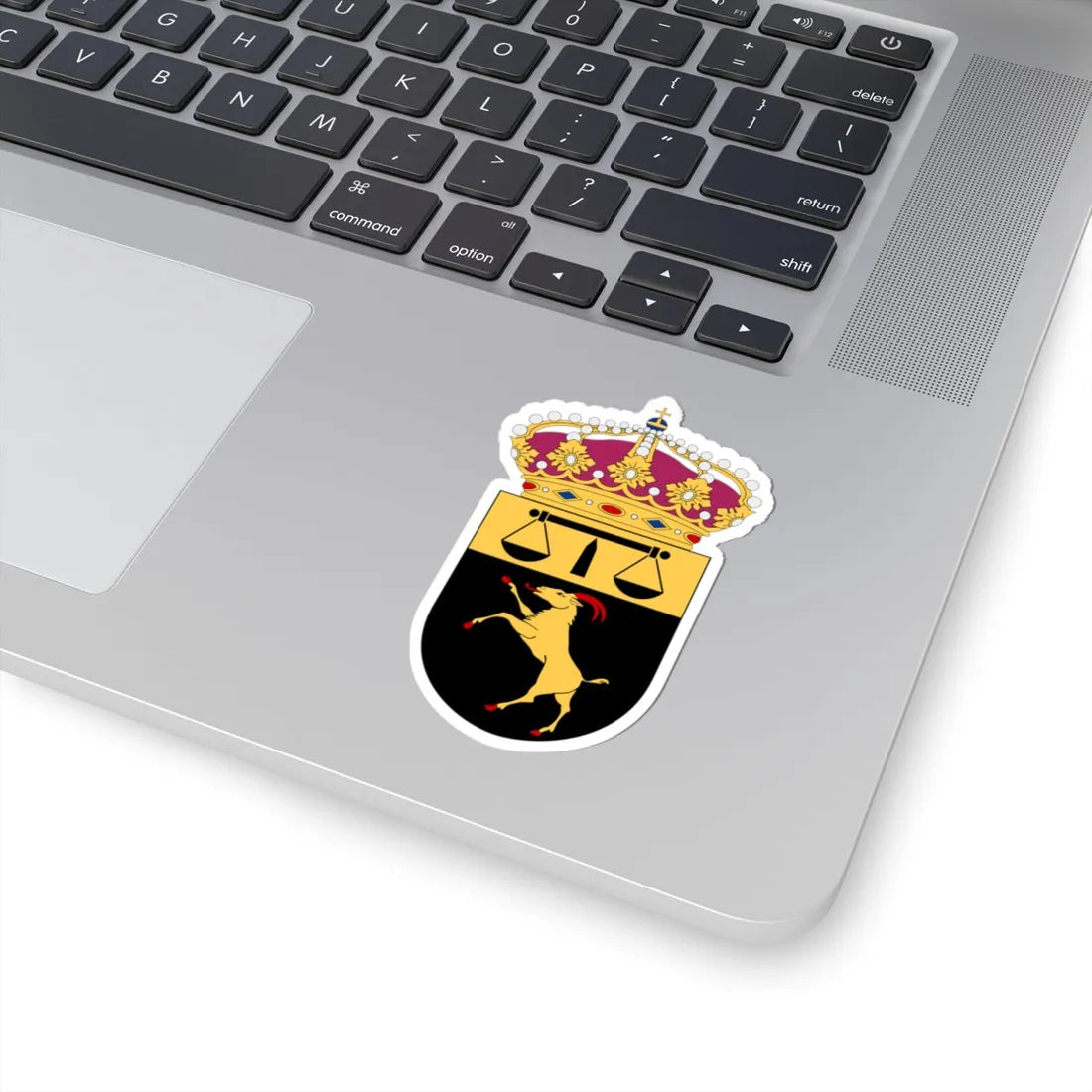 Hälsinglands tingsrätt vapen (Sweden) (Coat of Arms) STICKER Vinyl Kiss-Cut Decal - The Sticker Space