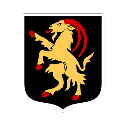 Hälsinglands vapen (Sweden) (Coat of Arms) STICKER Vinyl Kiss-Cut Decal 2 Inch White - The Sticker Space