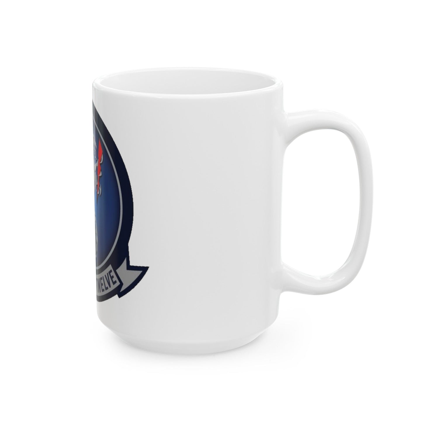 HM 12 Helicopter Mine Countermeasures Squadron 12 (U.S. Navy) White Coffee Mug-The Sticker Space