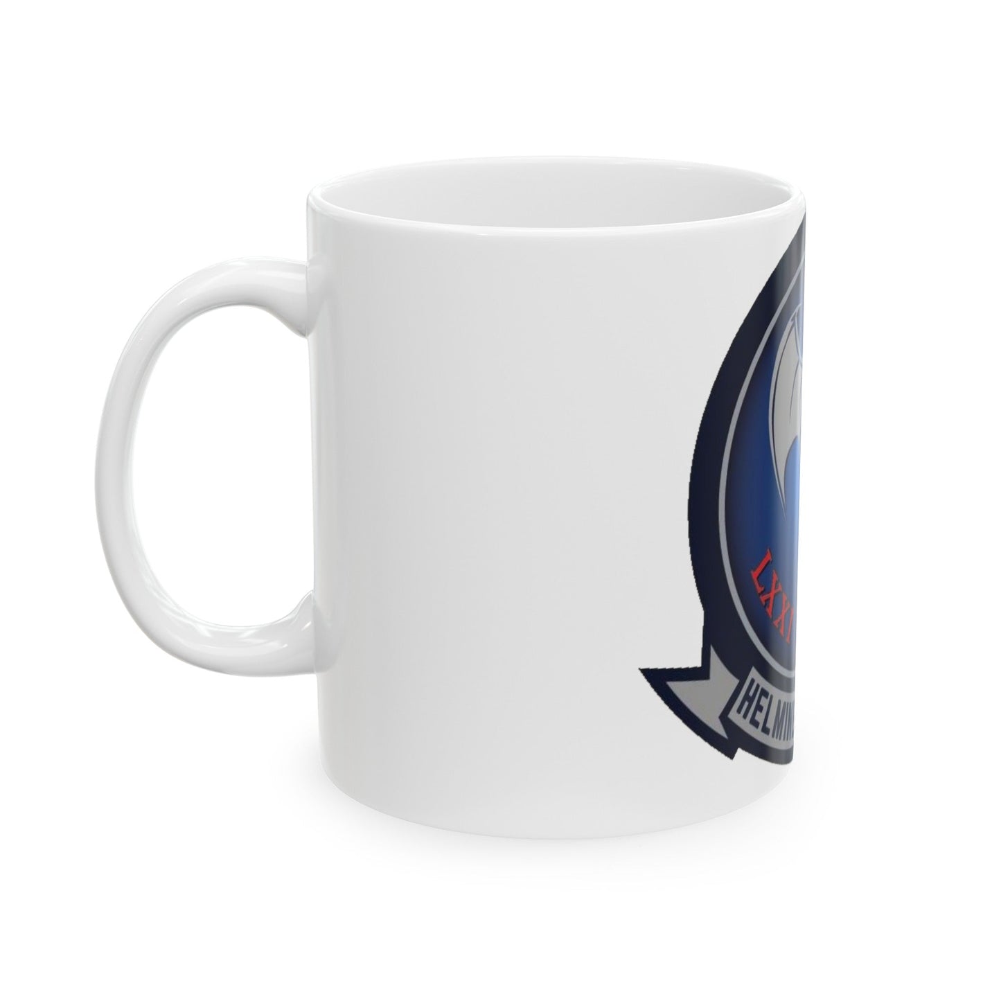 HM 12 Helicopter Mine Countermeasures Squadron 12 (U.S. Navy) White Coffee Mug-The Sticker Space