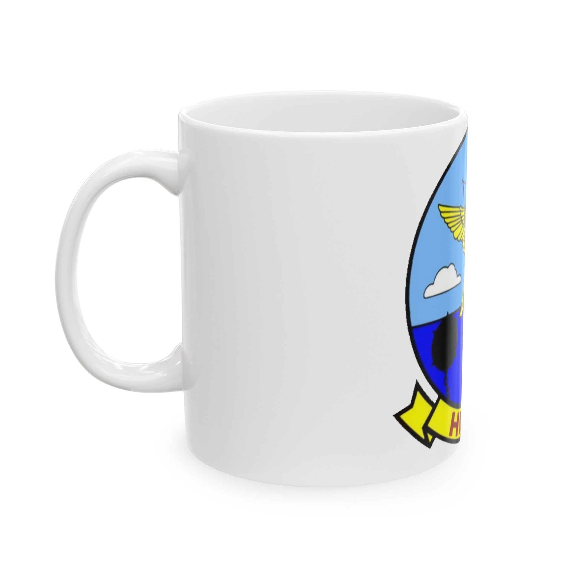 HM 14 1 (U.S. Navy) White Coffee Mug-The Sticker Space