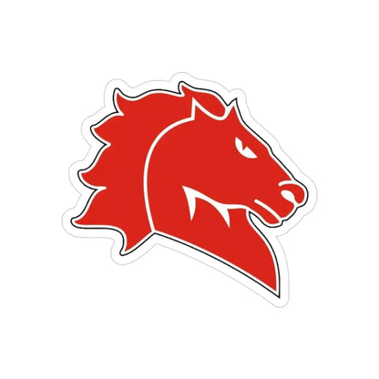 HM 14 (U.S. Navy) REVERSE PRINT Transparent Die-Cut STICKER 3 Inch Die-Cut Transparent - The Sticker Space