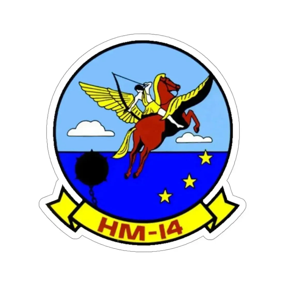 HM 14 v2 (U.S. Navy) STICKER Vinyl Die-Cut Decal - The Sticker Space