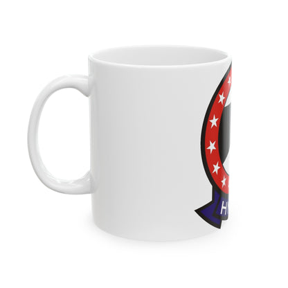 HM 15 Helicopter Mine Countermeasures Squadron 15 (U.S. Navy) White Coffee Mug-The Sticker Space