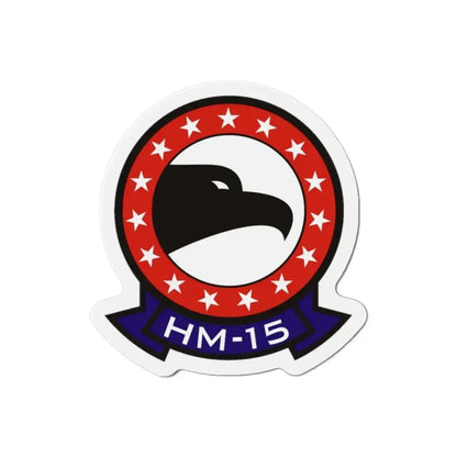 HM 15 Helicopter Mine Countermeasures Squadron 15 (U.S. Navy) Refrigerator Magnet 2 Inch - The Sticker Space