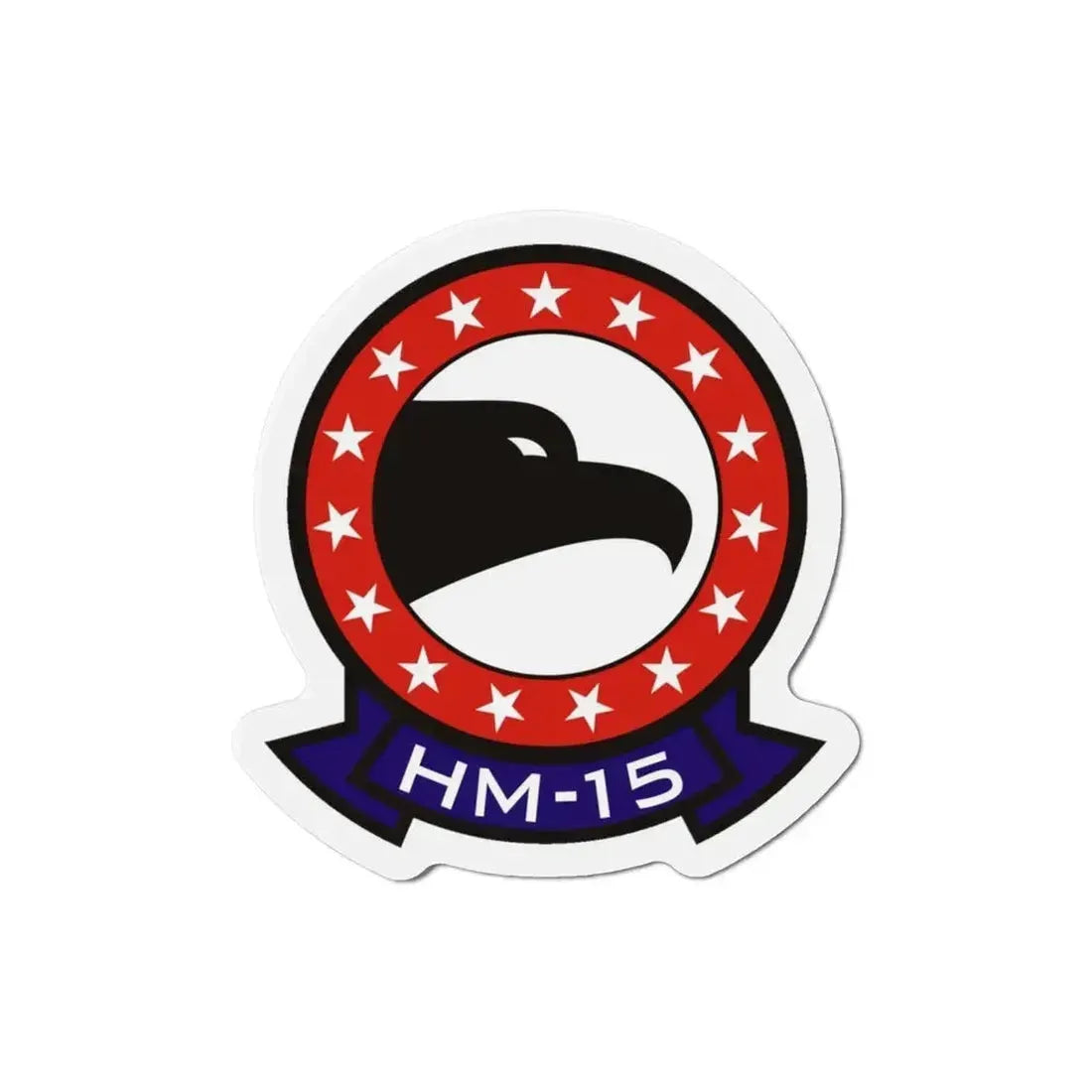 HM 15 Helicopter Mine Countermeasures Squadron 15 (U.S. Navy) Refrigerator Magnet - The Sticker Space